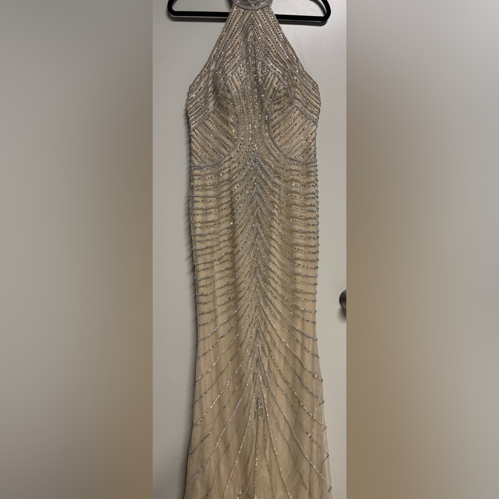Jovani Elegant Beaded Evening Dress